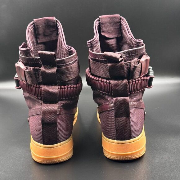 Nike SF Air Force 1 High Deep Burgundy - Picture 6 of 11